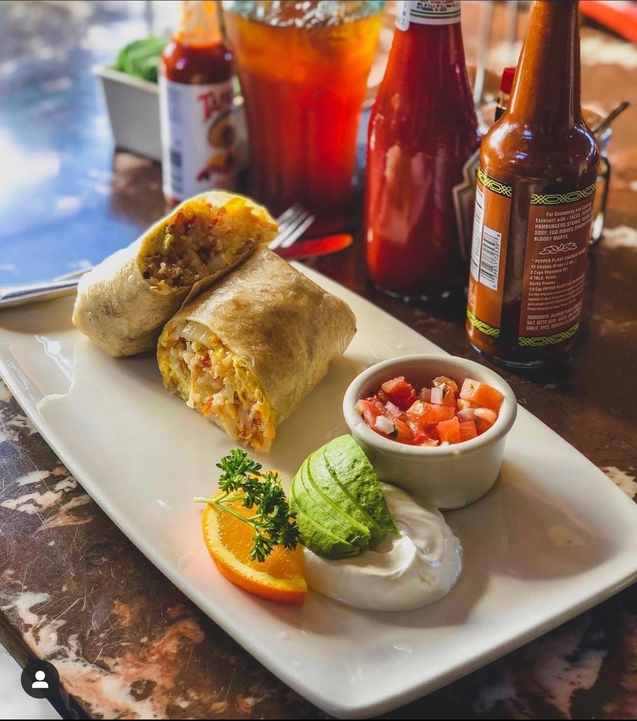 Breakfast burrito