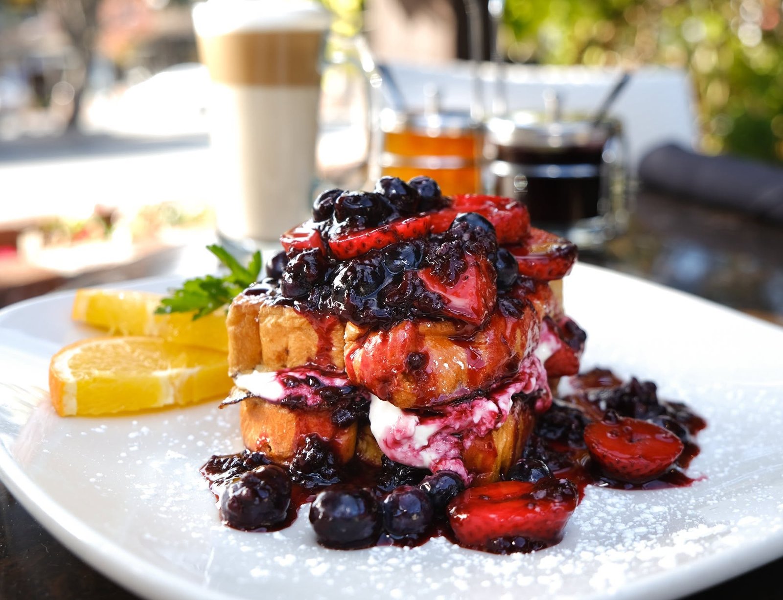 Berry French toast